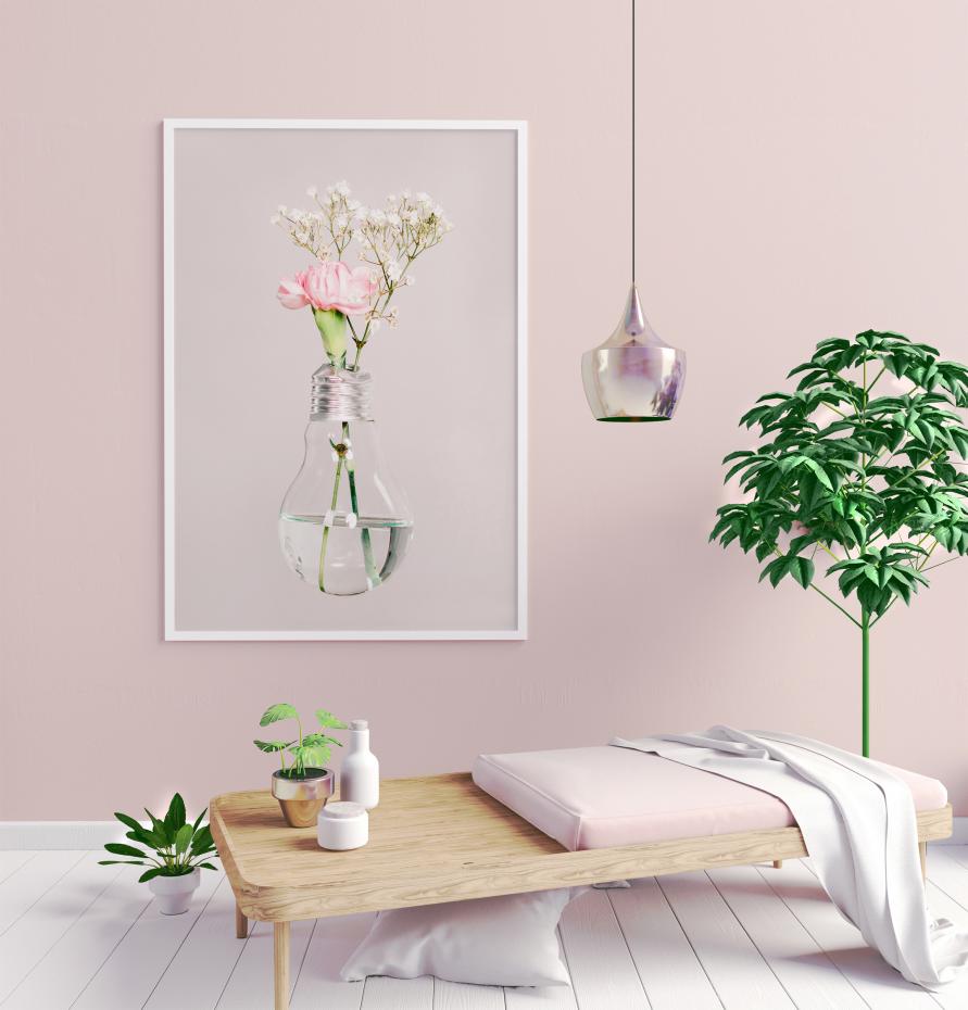 Grow in a Bulb Poster