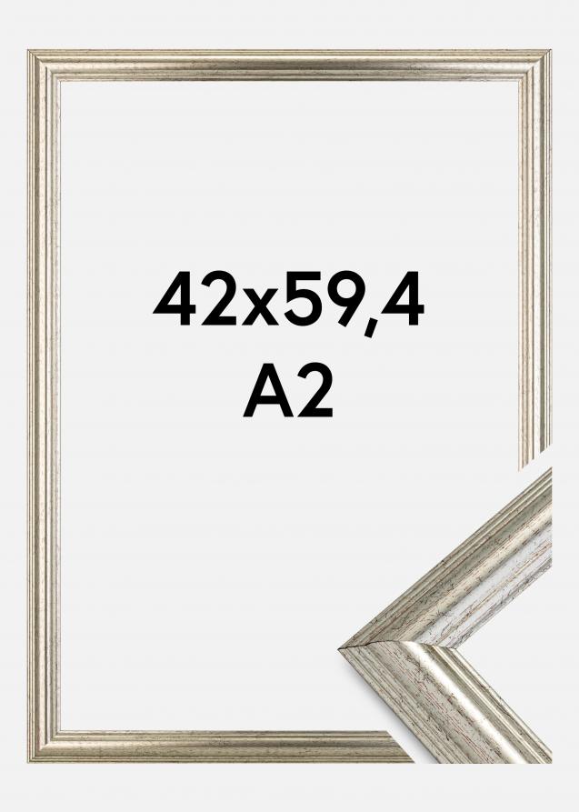Ram Västkusten Akrylglas Silver 42x59,4 cm (A2)