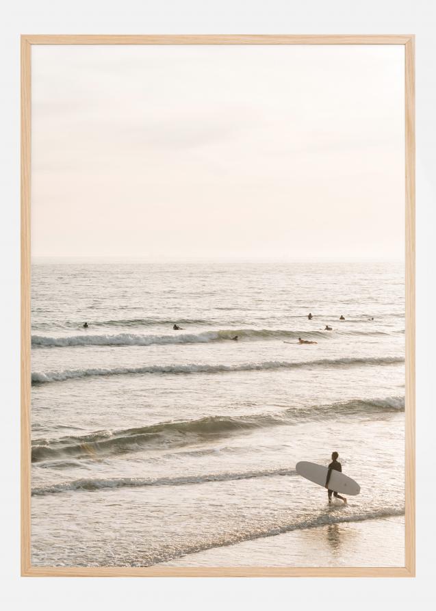Surfers Beach Poster