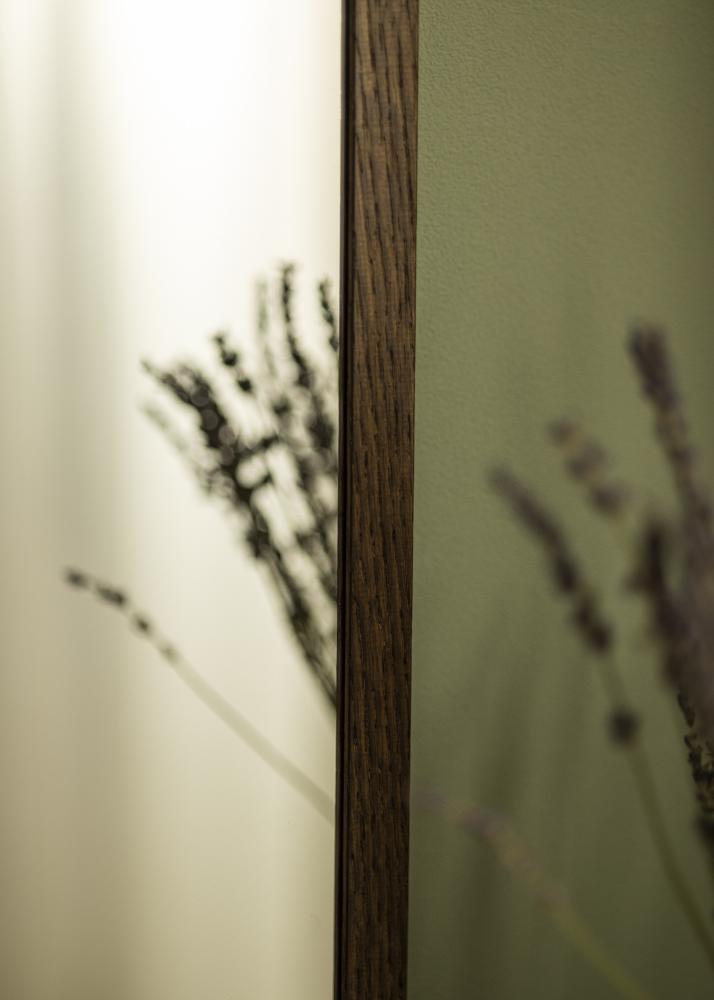 Spegel Solid Smoked Oak 70x70 cm