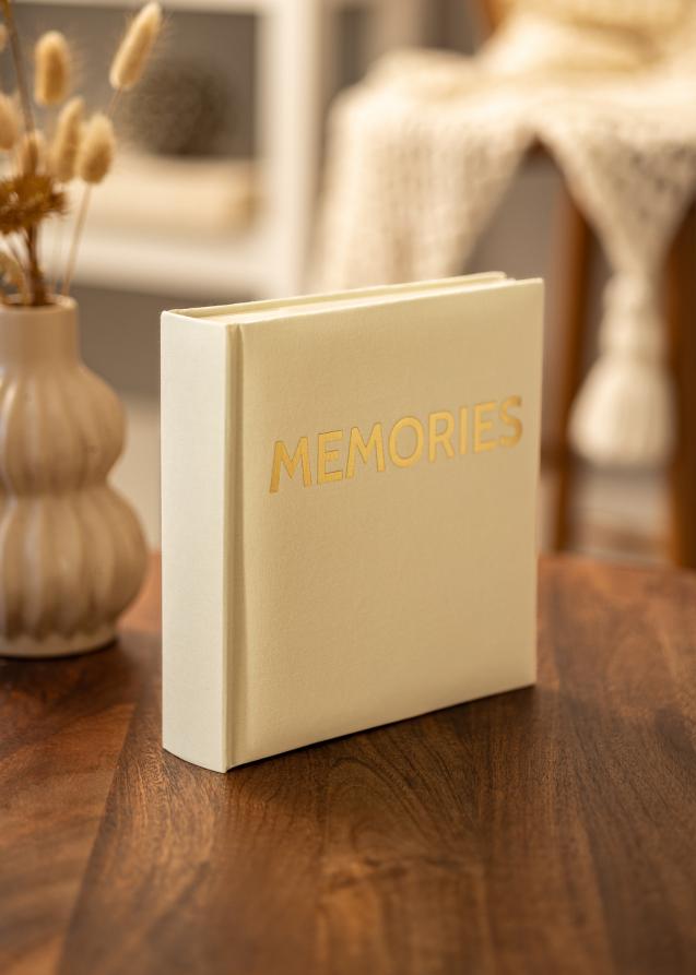 Memories Linen Album Ljusgrå - 200 bilder i 10x15 cm
