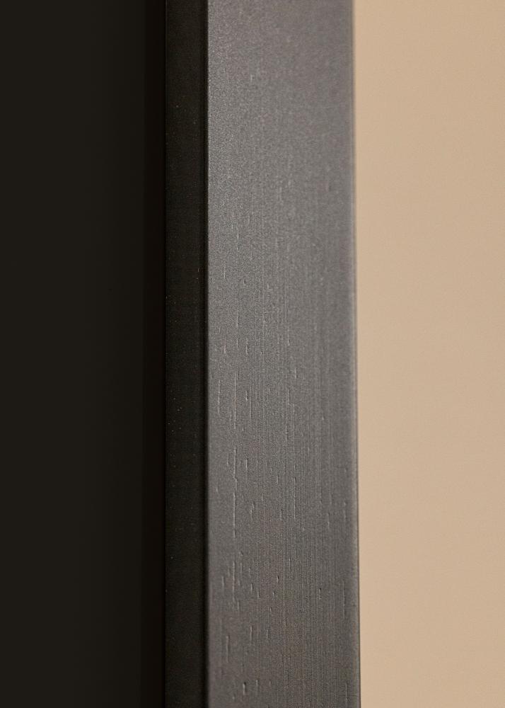 Ram Black Wood 50x80 cm - Passepartout Svart 41x70 cm