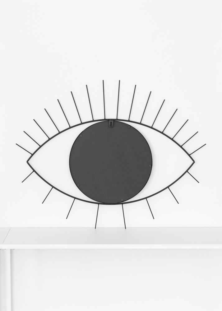 KAILA Spegel Eye - Svart 54x69 cm