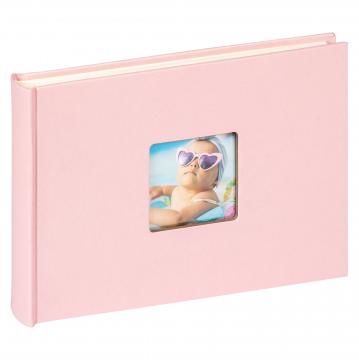 Fun Babyalbum Rosa - 22x16 cm (40 Vita sidor/20 blad)