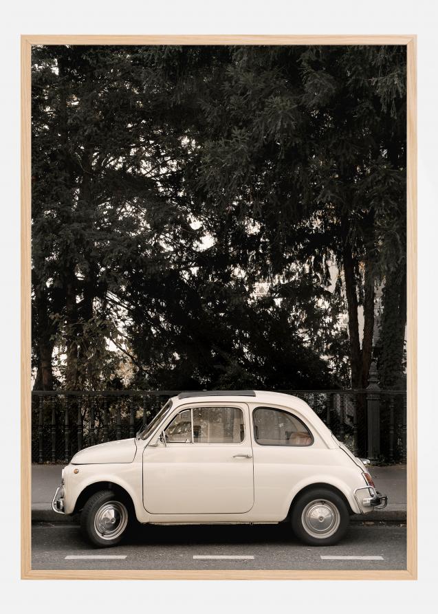 Little Car in Paris Poster