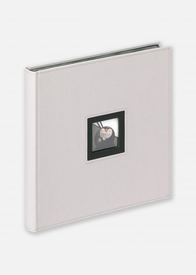 Black & White Album Grå - 30x30 cm (50 Svarta sidor / 25 blad)