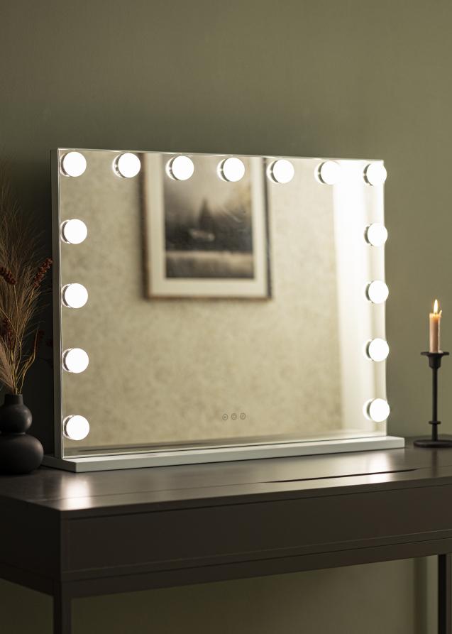 KAILA Sminkspegel Vanity LED 15 Vit 80x60 cm