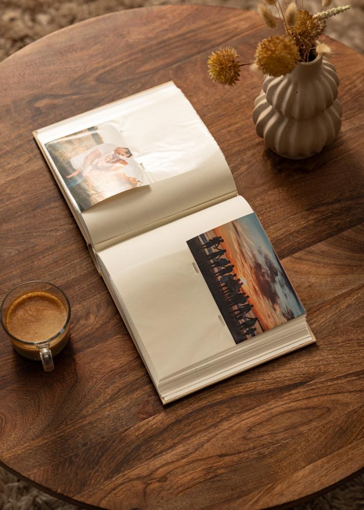Memories Linen Album Beige - 200 bilder i 10x15 cm