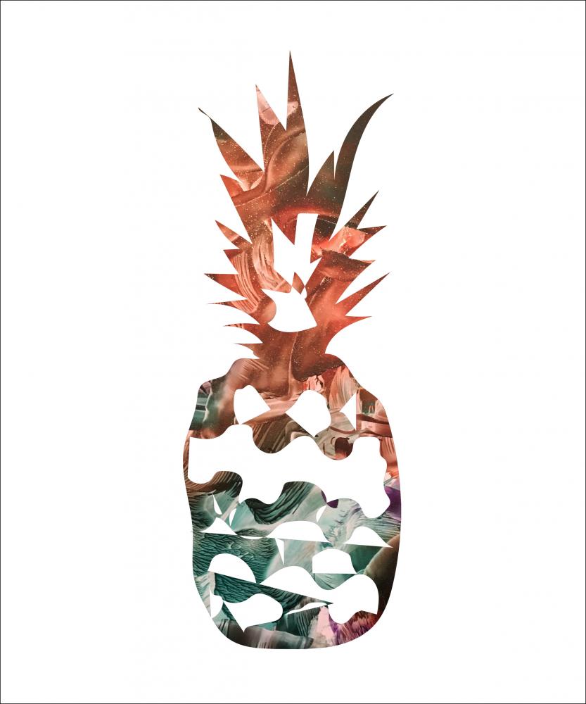 Pineapple sunset Poster