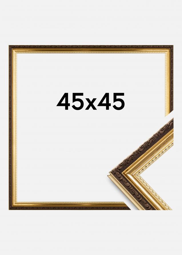Ram Abisko Akrylglas Guld 45x45 cm