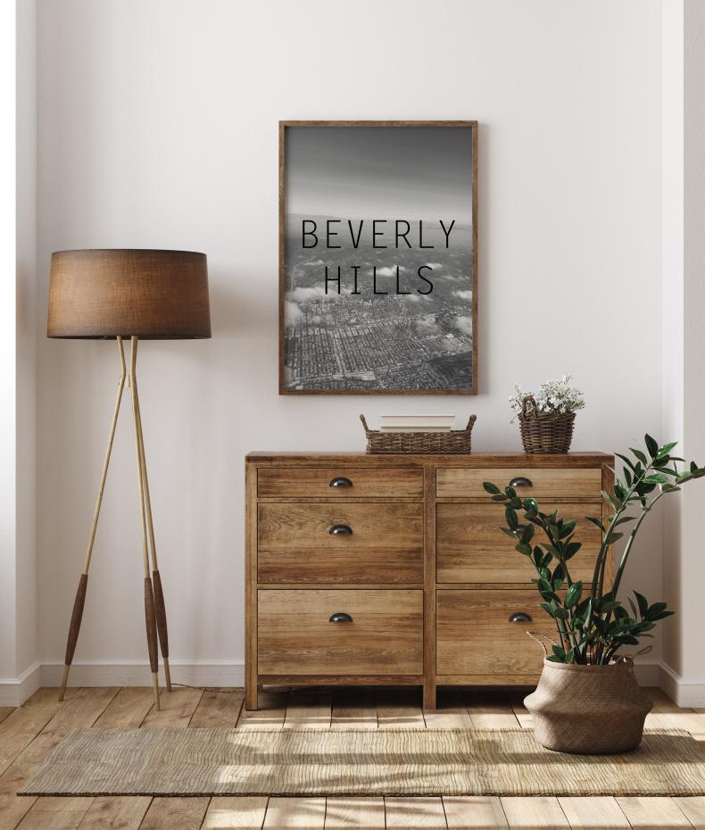 Beverly Hills Sky Poster