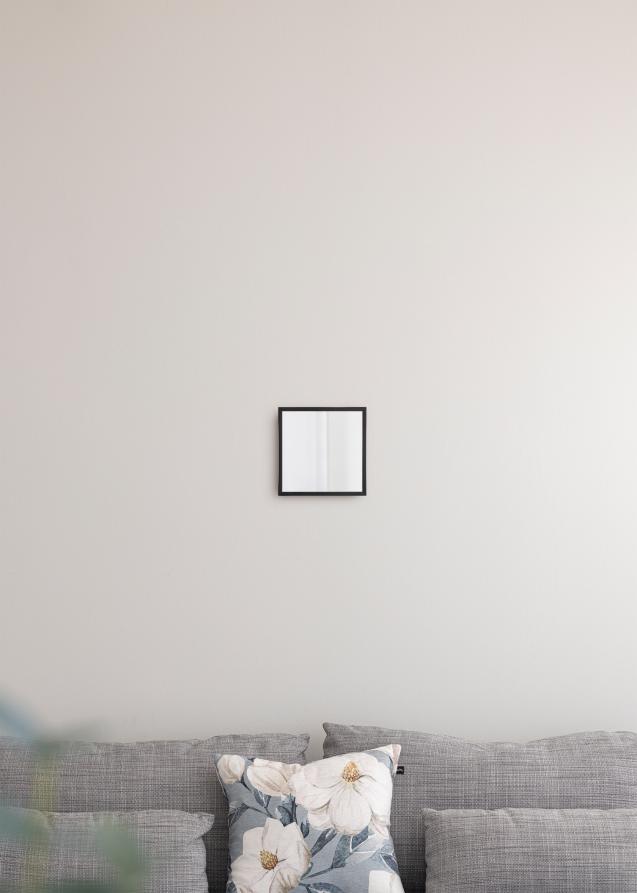 Spegel Chicago Matt Svart 21,1x21,1 cm