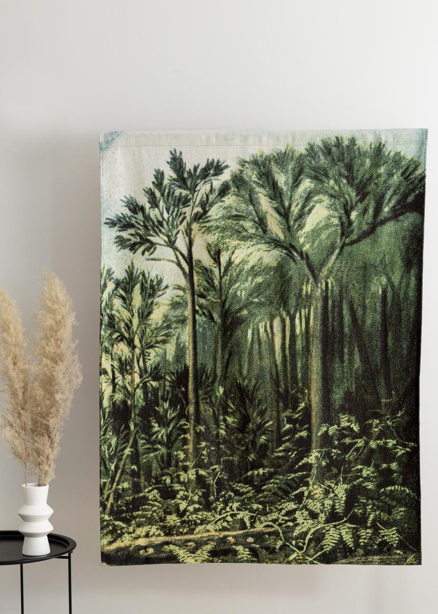 Väggbonad Botanic - Grön 100x127 cm