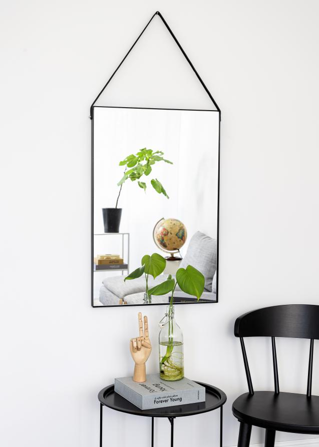 Spegel Naima Svart 51x76 cm