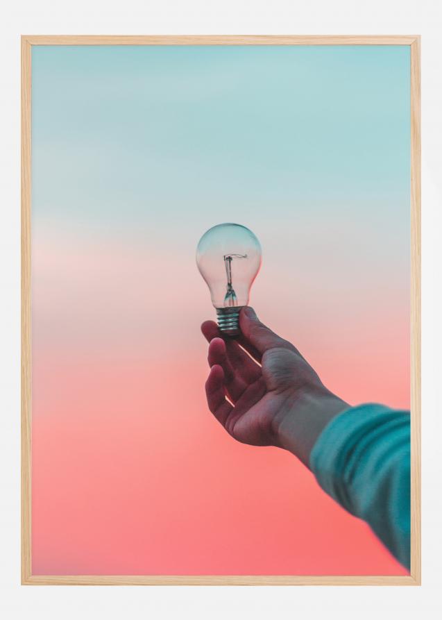 Light Bulb Poster
