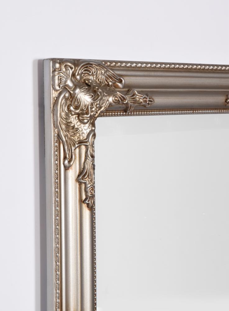 Spegel Versailles Antique Silver 76x96 cm
