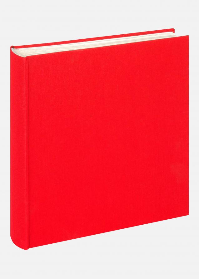Cloth Album Röd - 28x29 cm (100 Vita sidor / 50 blad)