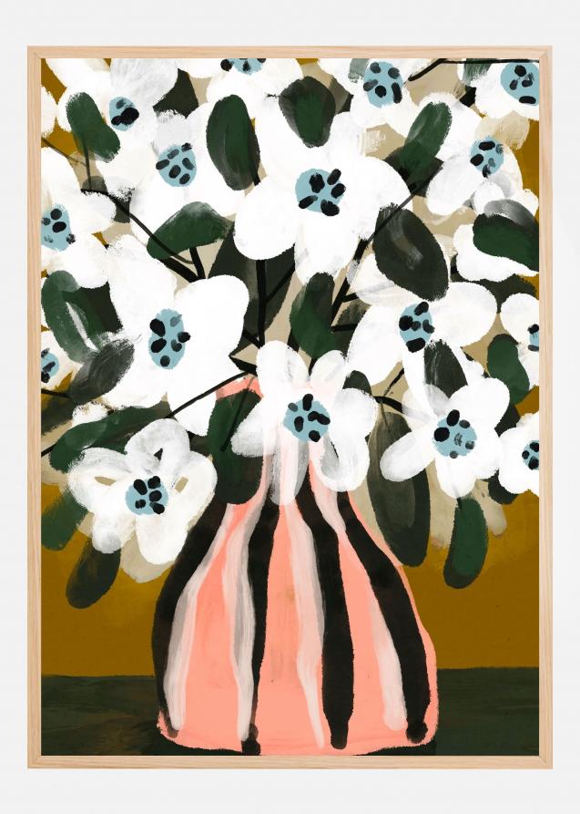 Pastel Flower Impression No 9 Poster