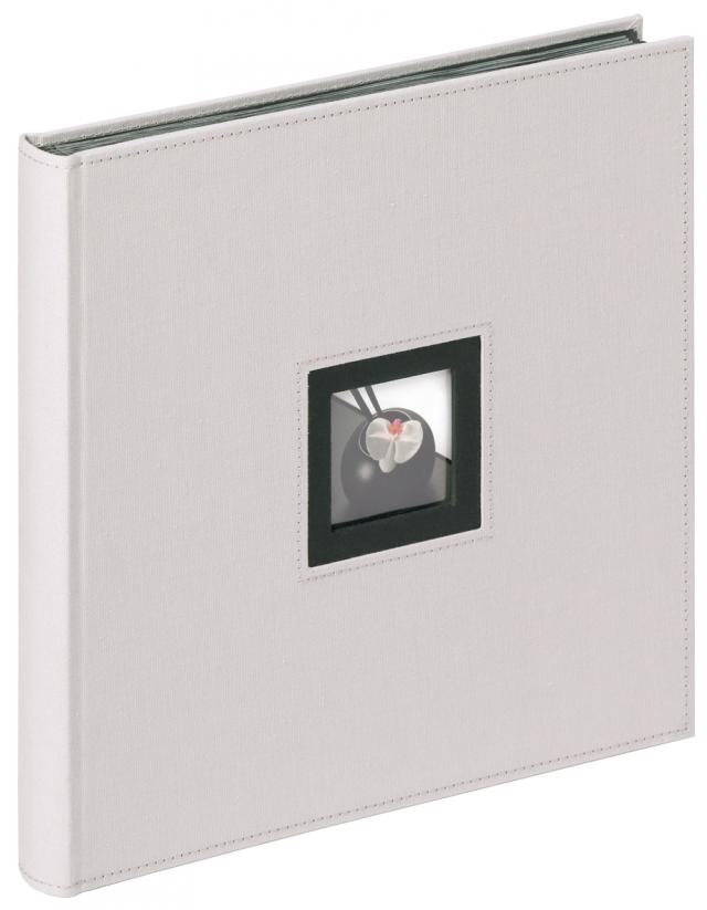 Black & White Album Grå - 30x30 cm (50 Svarta sidor / 25 blad)