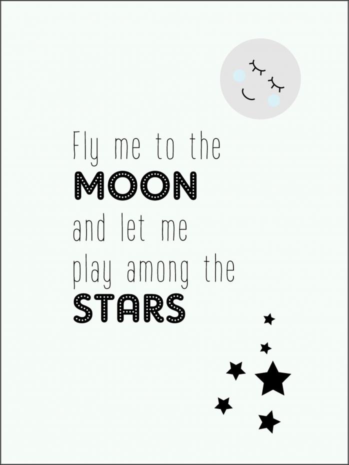 Fly me to the moon - Bl Poster