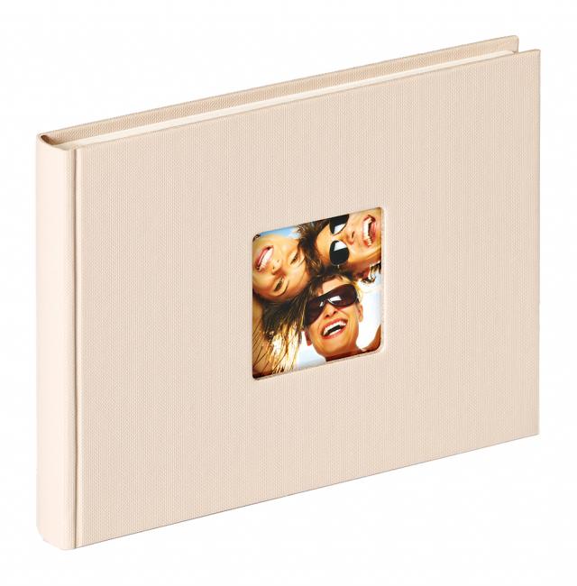 Fun Album Sand - 22x16 cm (40 Vita sidor / 20 blad)