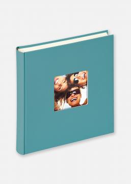 Fun Album Turkos - 30x30 cm (100 Vita sidor / 50 blad)