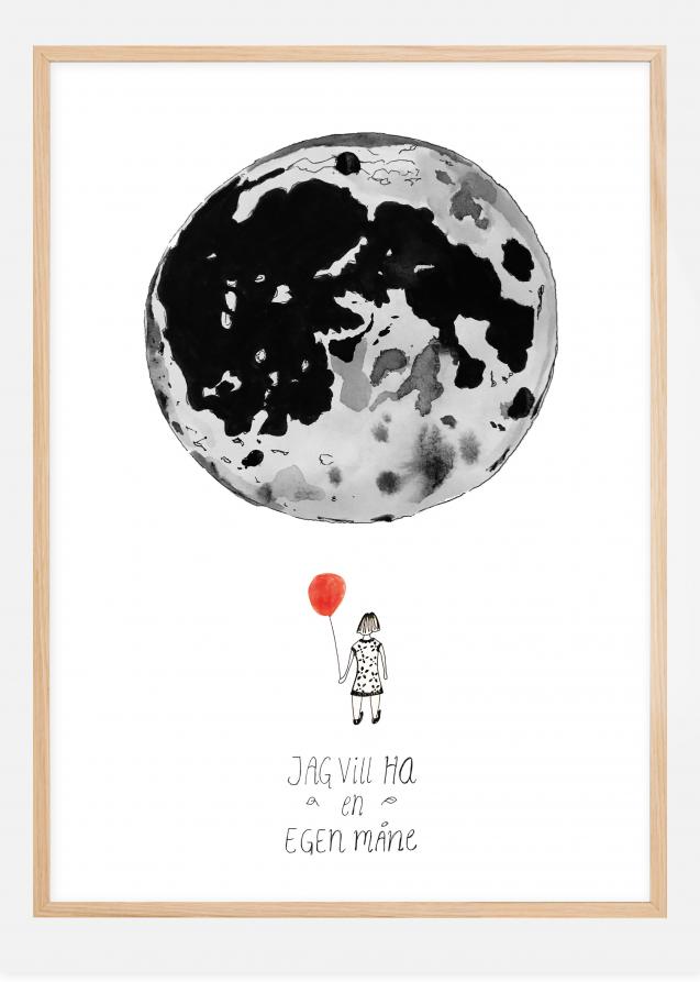 Jag vill ha en egen måne Poster