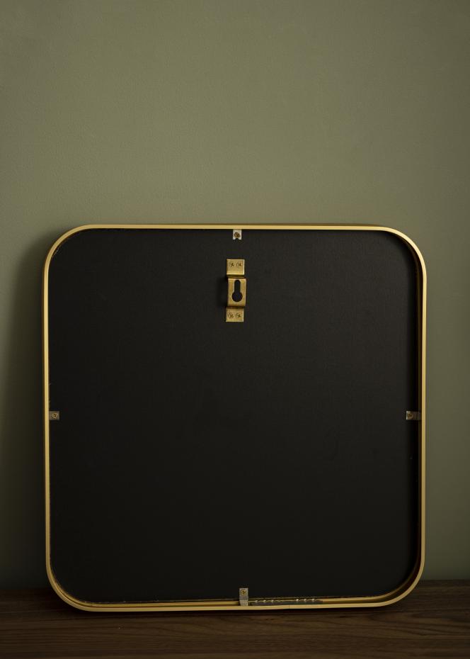 KAILA Spegel Deep Retro - Brushed Gold 41x41 cm