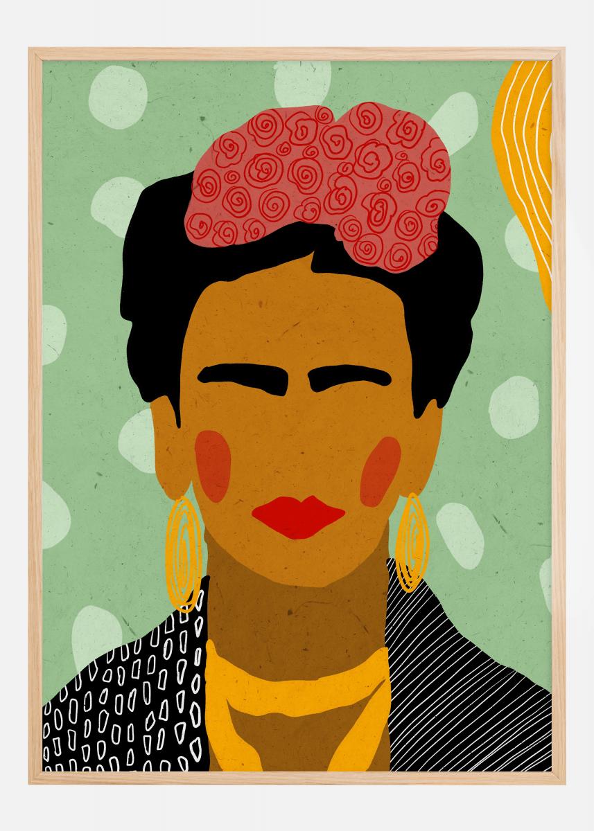 Frida Kahlo - A Girl Without Eyes Poster