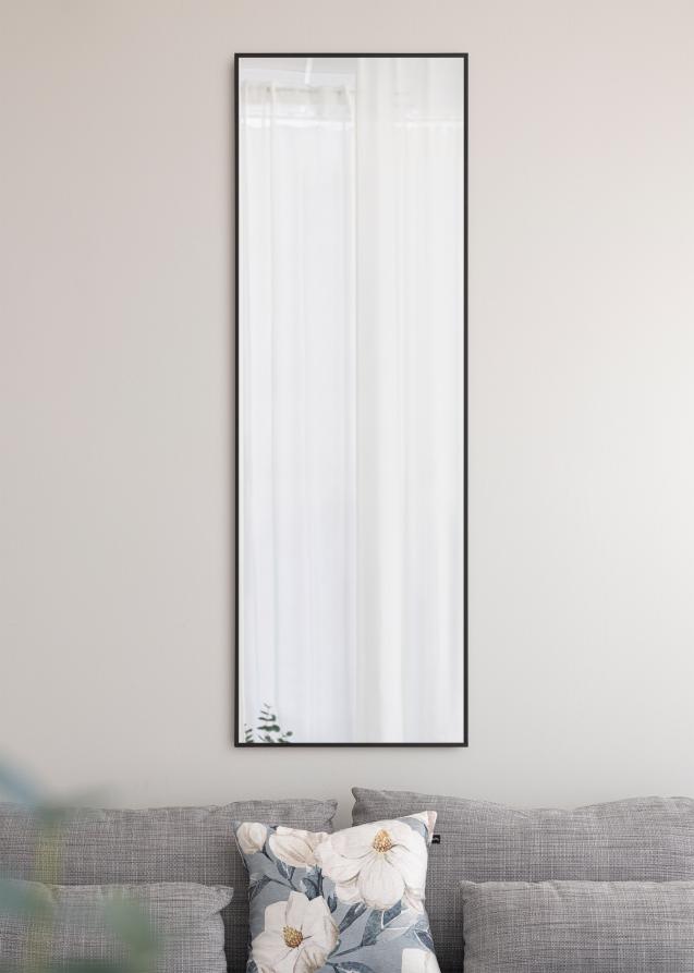 Spegel Chicago Matt Svart 51x151 cm