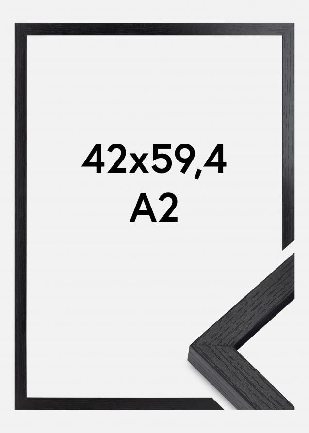 BGA Boxram Akrylglas Svart 42x59,4 cm (A2)
