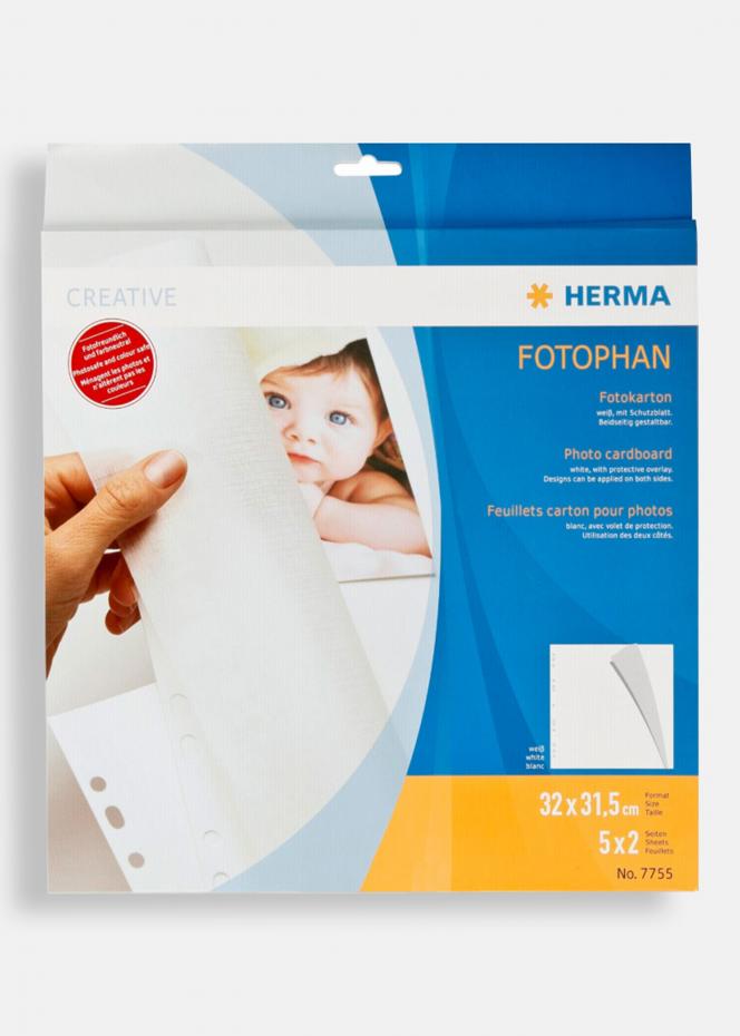 Herma Albumblad 32x31,5 cm - 5 Blad
