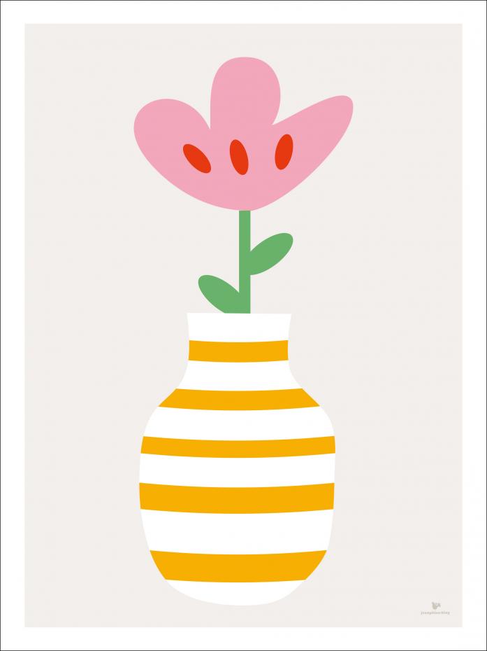 Flower - Beige Poster