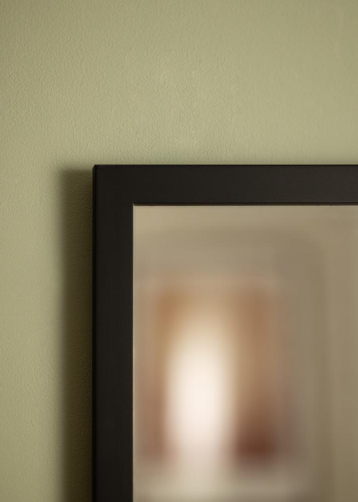 Spegel Black Wood 50x70 cm