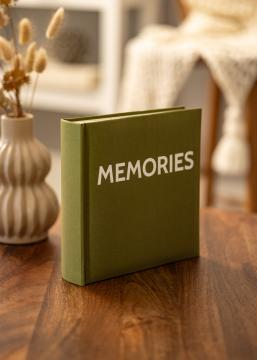 Memories Linen Album Grn - 200 bilder i 10x15 cm