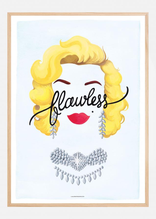 Flawless Marilyn Poster