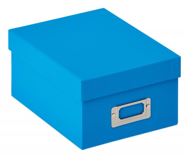 Fun Förvaringsbox - Havsblå (Passar 700 st bilder i 10x15 cm format)