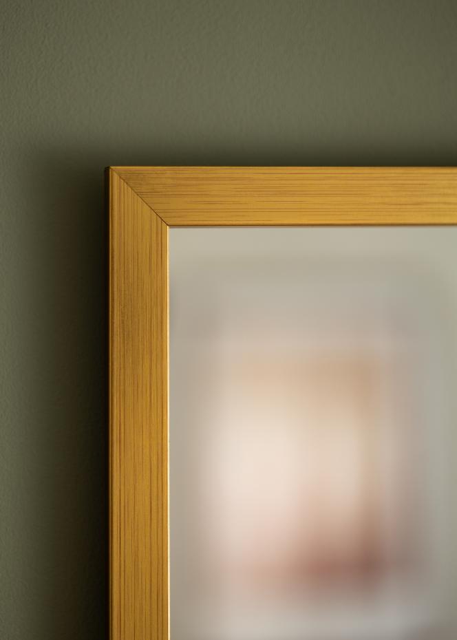 Spegel Gold Wood 70x100 cm
