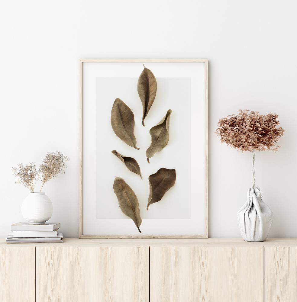 Dried Leaves Poster