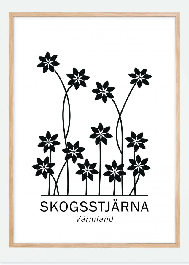 Skogsstjärna - Värmland Poster