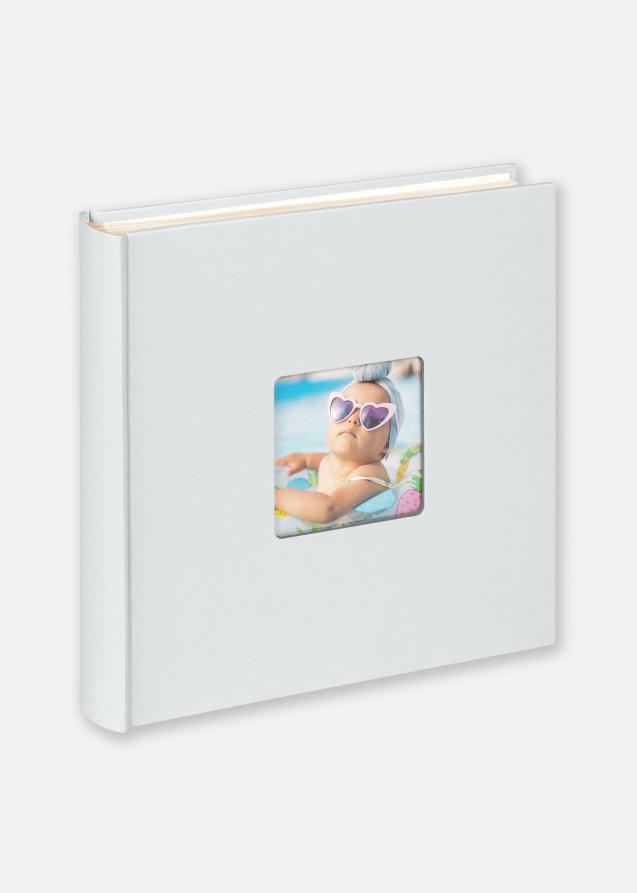 Fun Babyalbum Blå - 30x30 cm (100 Vita sidor/50 blad)