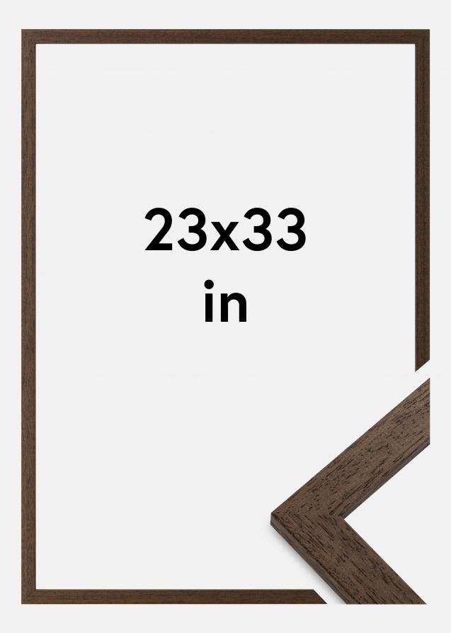 Ram Brown Wood Akrylglas 23x33 inches (58,42x83,82 cm)
