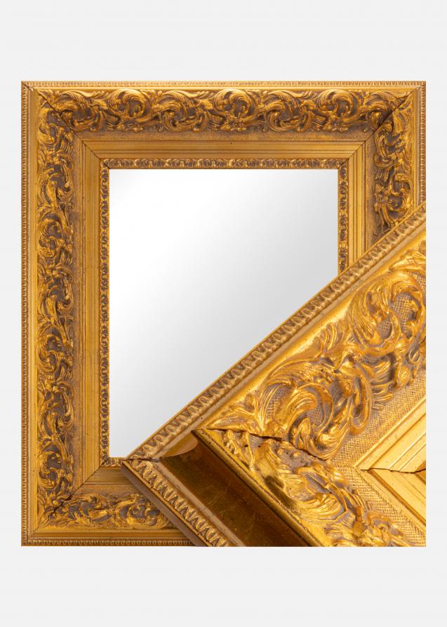 Spegel Birmingham Guld - Egna Mått