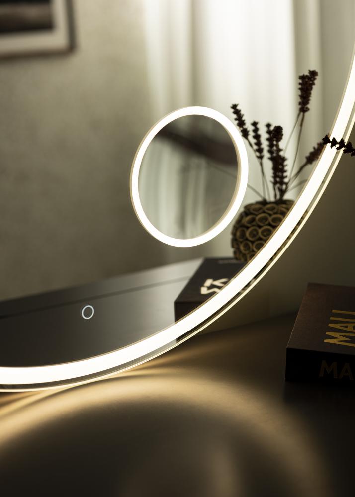 KAILA Spegel Circular Magnifying LED 100 cm 