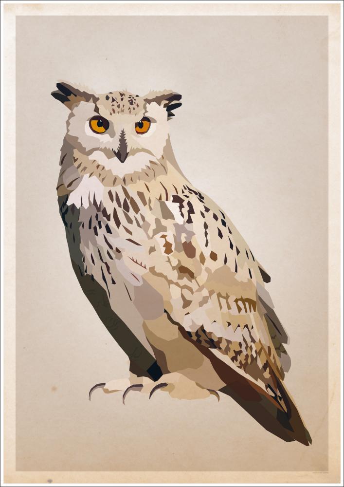 Eagle Owl Poster