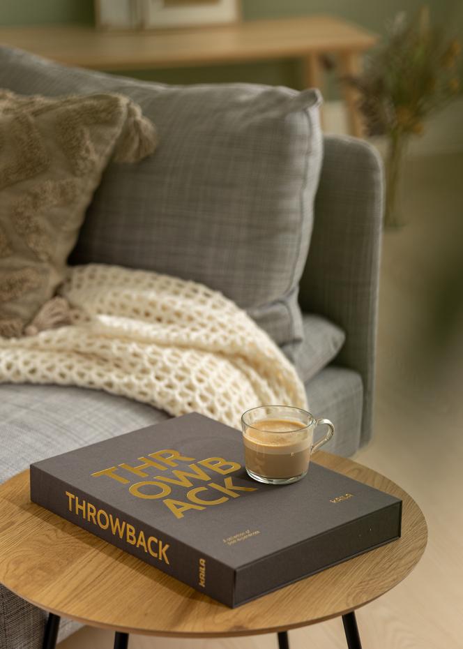 KAILA THROWBACK Black XL - Coffee Table Photo Album (20 Svarta Sidor/10 Blad)