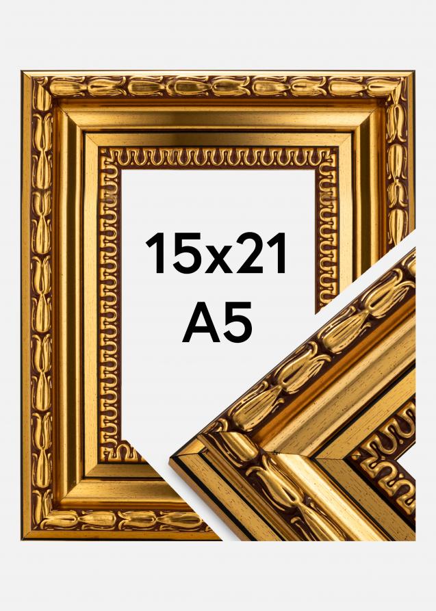 Ram Birka Premium Guld 15x21 cm (A5)