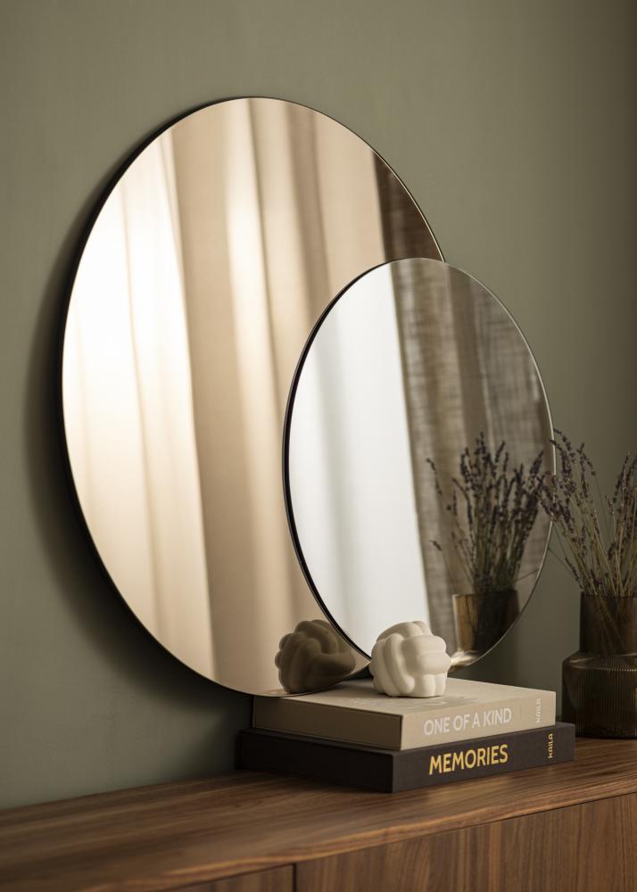 Spegel Dark Bronze & Clear 80x100 cm