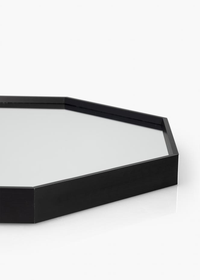 KAILA Mirror Octagon Black 50 cm 