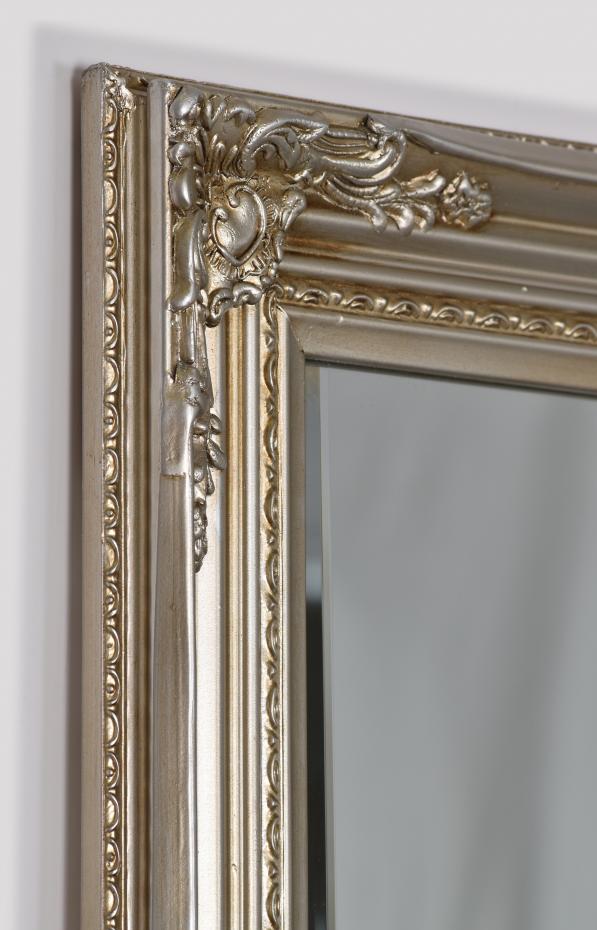 Spegel Maissance II Leaner Antique Silver 74x164 cm